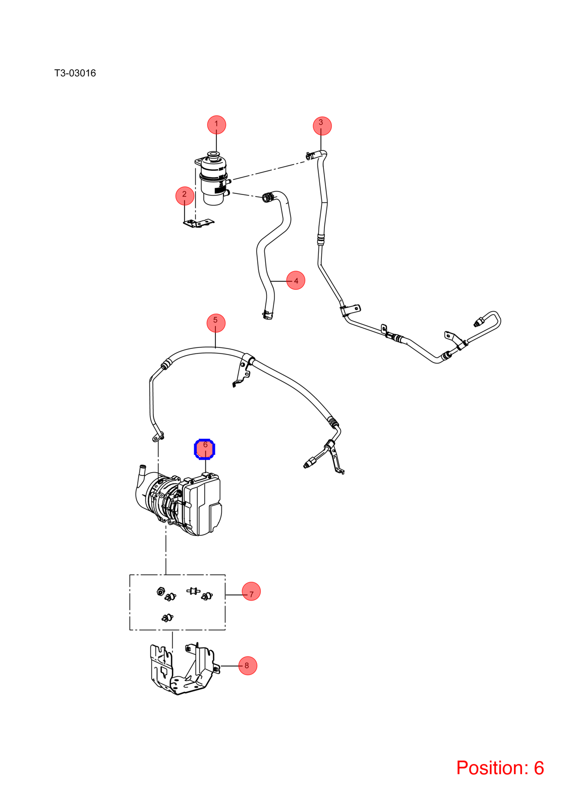 BYD Power steering pump OEM 1126381500 VBEV3416010 FOR eT3 1126381500-BYD_OEM