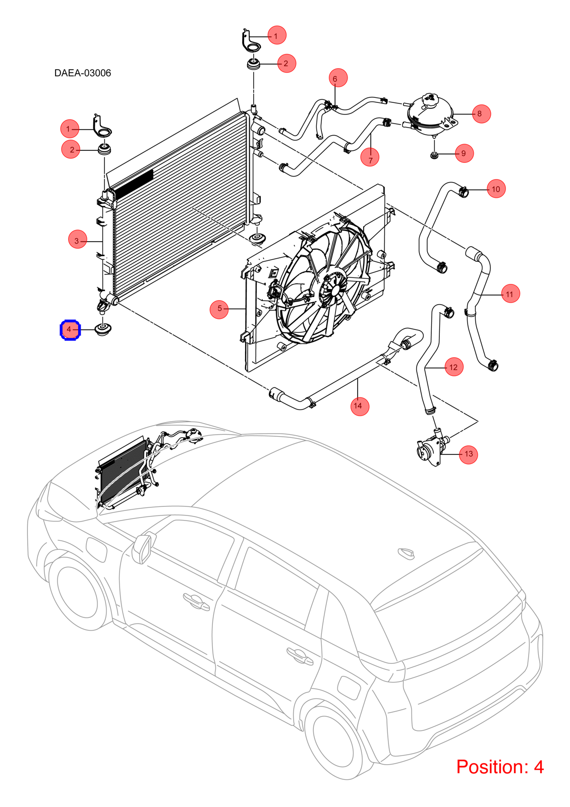 BYD Radiator fixing adhesive OEM 1130731900 5BC1302200 FOR D1 1130731900-BYD_OEM