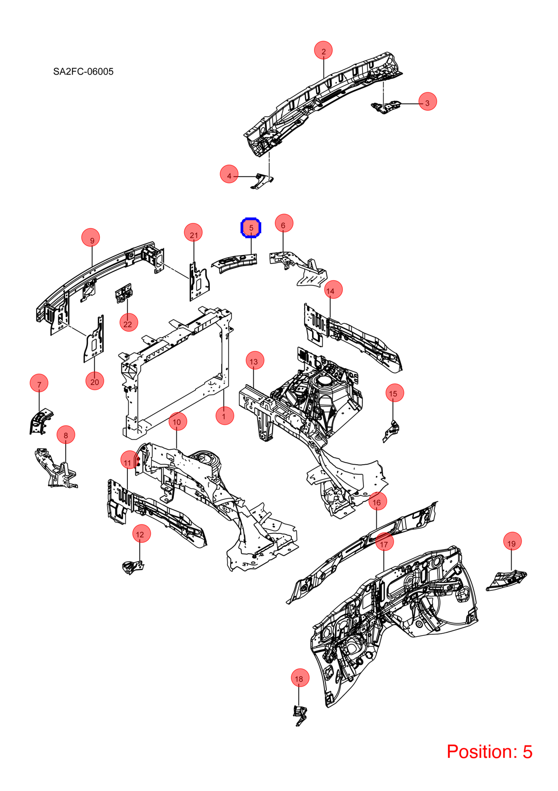 BYD Headlight Bracket OEM 1240839500 SA2FC5301262 FOR Song 1240839500-BYD_OEM