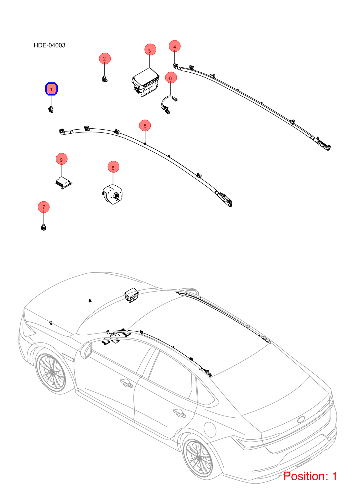 BYD Collision sensor OEM 1246482000 TA3658400AD1 FOR Han Tang Atto3 Yuan Qin Song Seal D1 KING Chazor Seal5 Destroyer 1246482000-BYD_OEM