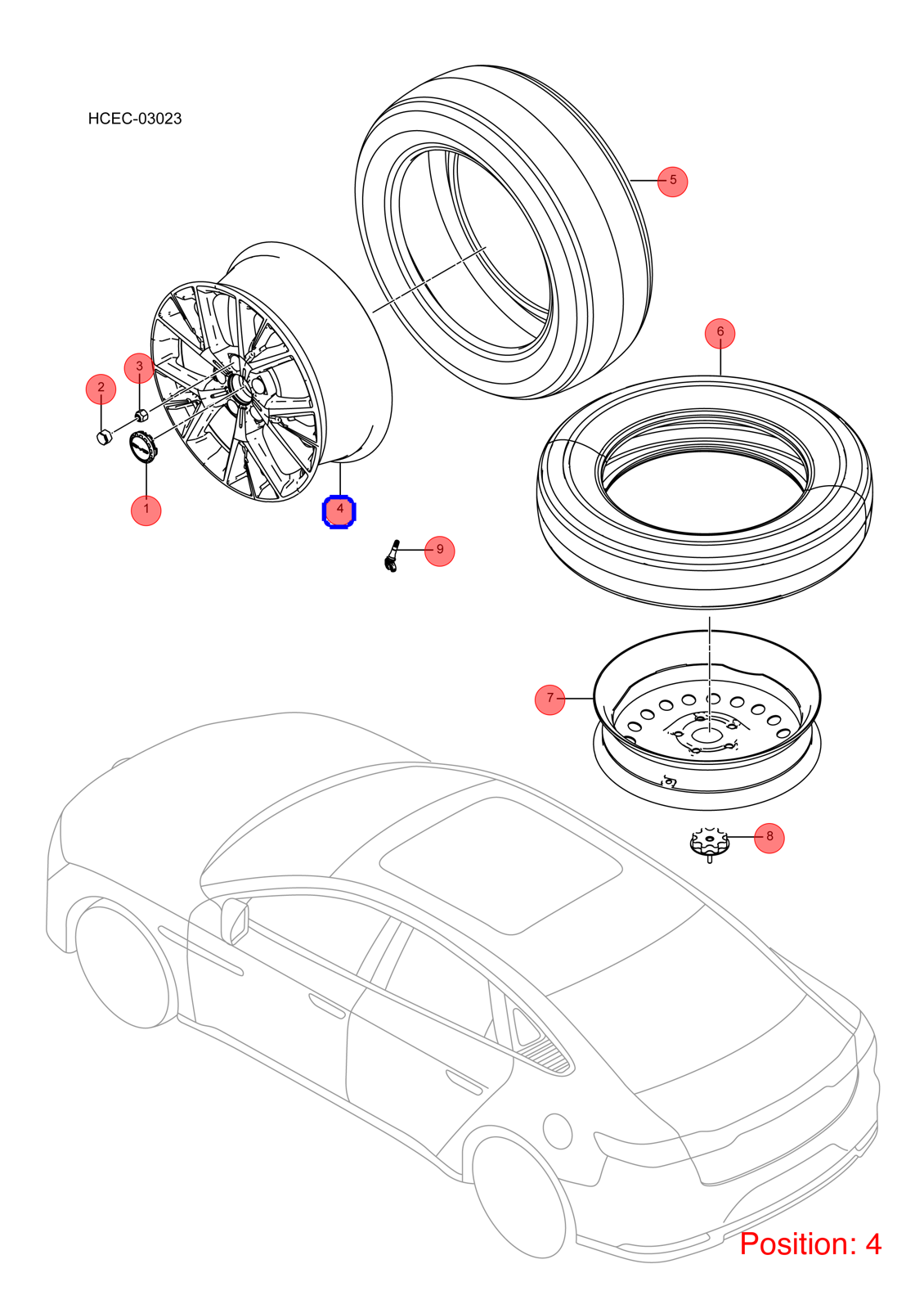BYD Steel ring OEM 1264196700 HC3101010A FOR Han 1264196700-BYD_OEM