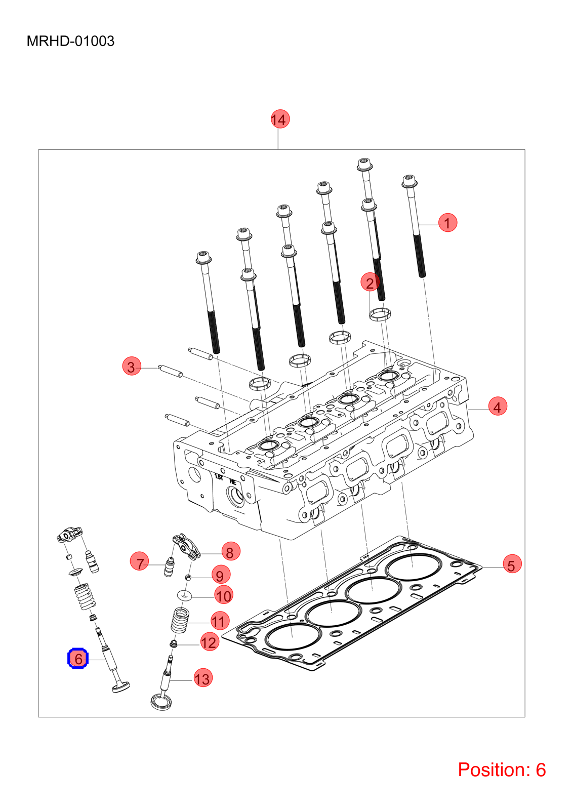 BYD Valve OEM 1265685100 476ZQC1003102 FOR Song DENZA 1265685100-BYD_OEM