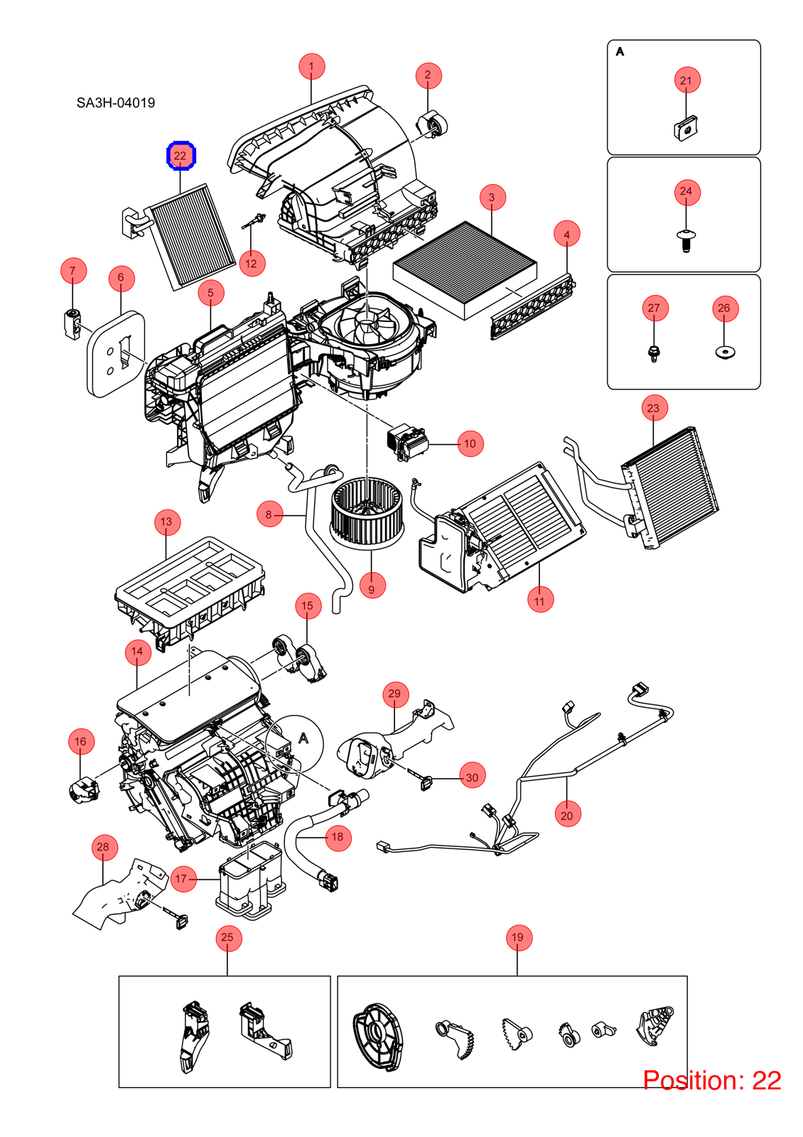 BYD A/C Evaporator Core OEM 1291800000 SA2E8107010C FOR Song 1291800000-BYD_OEM