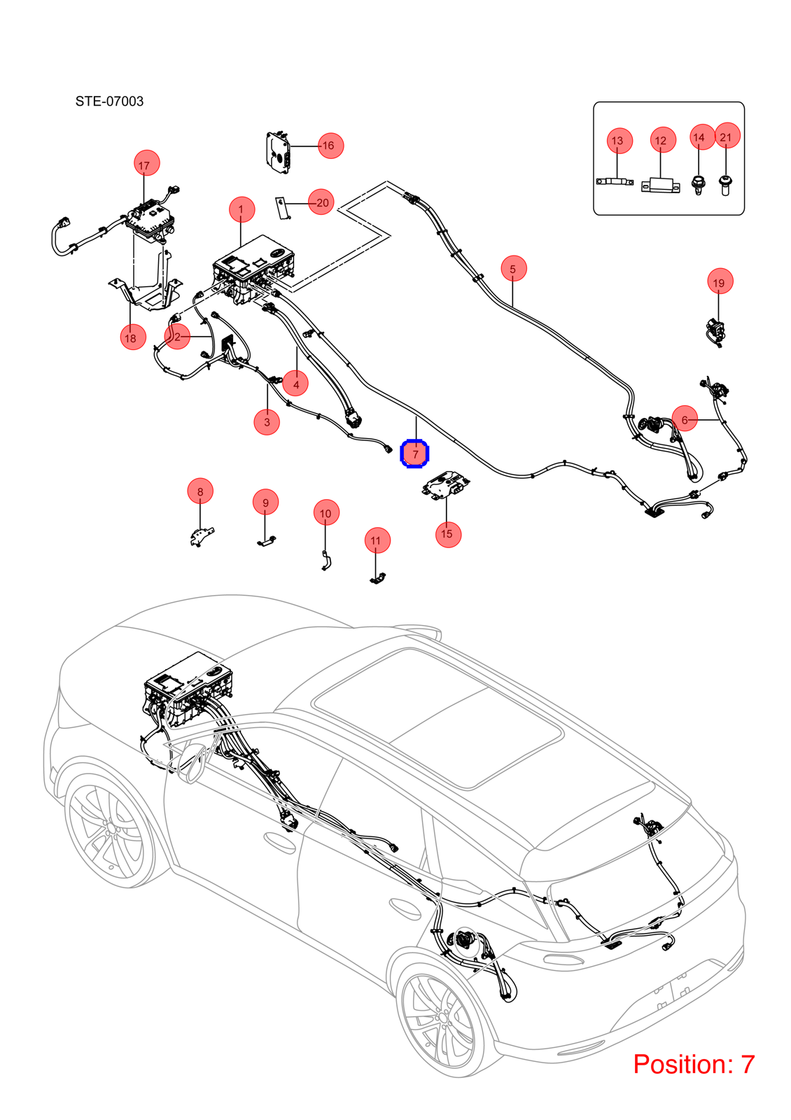 BYD Charging port OEM 1306175700 STEK2105800B FOR Tang 1306175700-BYD_OEM