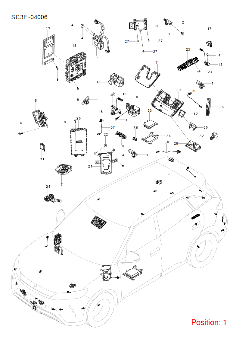 BYD ABS sensor OEM 1306306700 EL3630330AD1 FOR Han Atto3 Yuan Dolphin Qin Song Seal D1 KING Chazor Seal5 Destroyer 1306306700-BYD_OEM