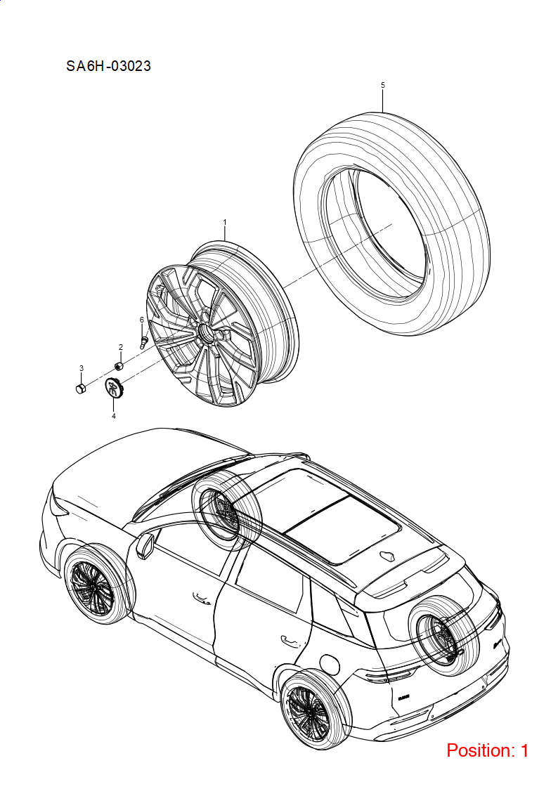 BYD Steel ring OEM 1308195300 SK2F3101010A FOR Song 1308195300-BYD_OEM