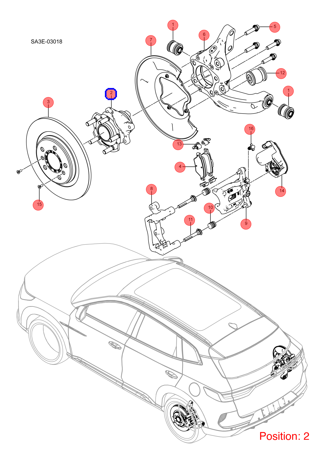 BYD Wheel bearing OEM 1316708200 SA3EA3104100A FOR Song 1316708200-BYD_OEM