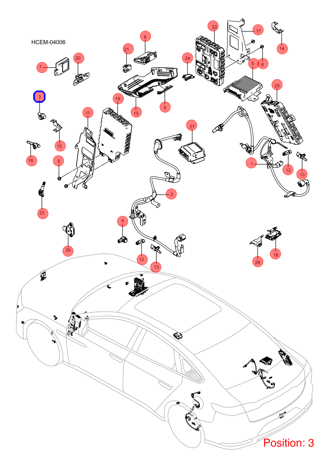 BYD Parking Sensor OEM 1319540200 HA2E3603300G00WA2 FOR Han Tang Qin Song Seal KING Chazor Seal5 Destroyer DENZA 1319540200-BYD_OEM