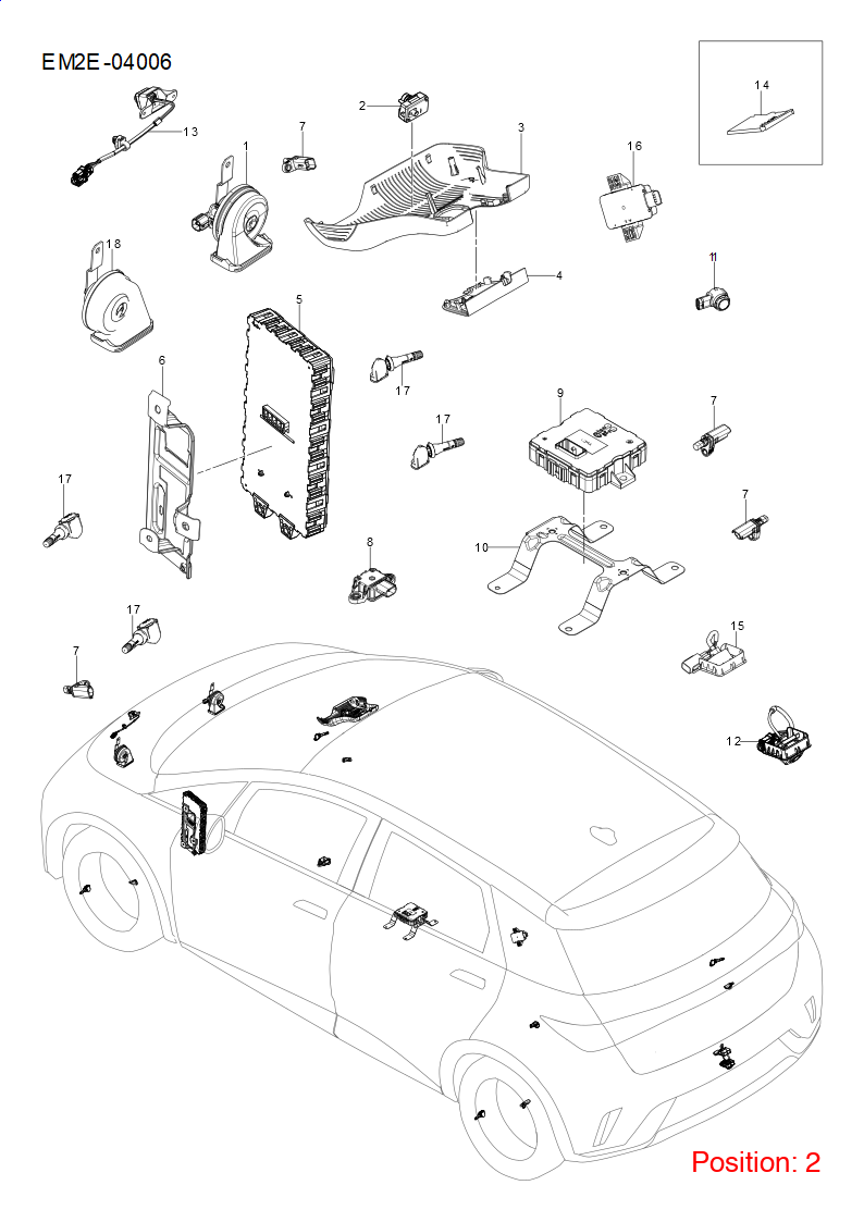 BYD Driving recorder OEM 1321863500 ST3776900A FOR Han Tang Atto3 Yuan Dolphin Qin Song 1321863500-BYD_OEM