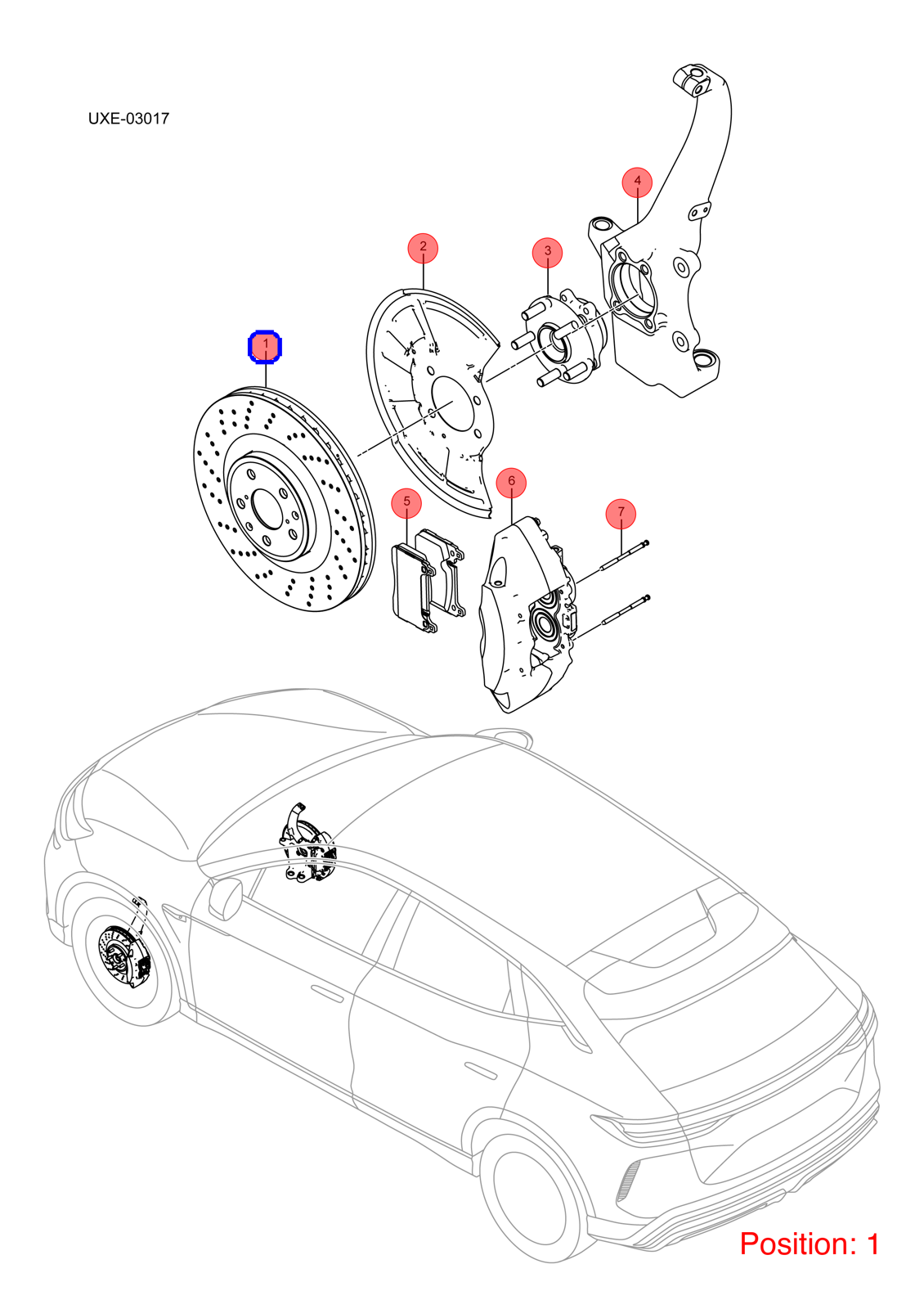 BYD Brake disc OEM 1327156100 HC3501111B FOR Han 1327156100-BYD_OEM