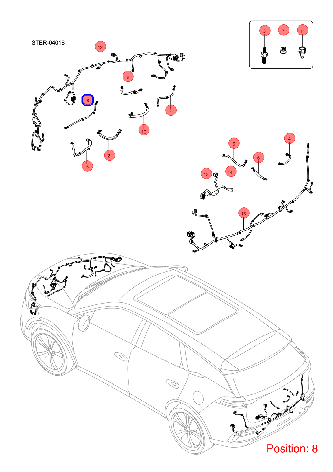 BYD Negative wire OEM 1329753200 STES4002935 FOR Tang 1329753200-BYD_OEM