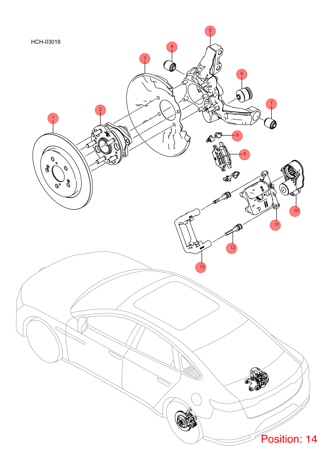 BYD Brake Wheel Cylinder OEM 1330492800 HC3502200A FOR Han 1330492800-BYD_OEM