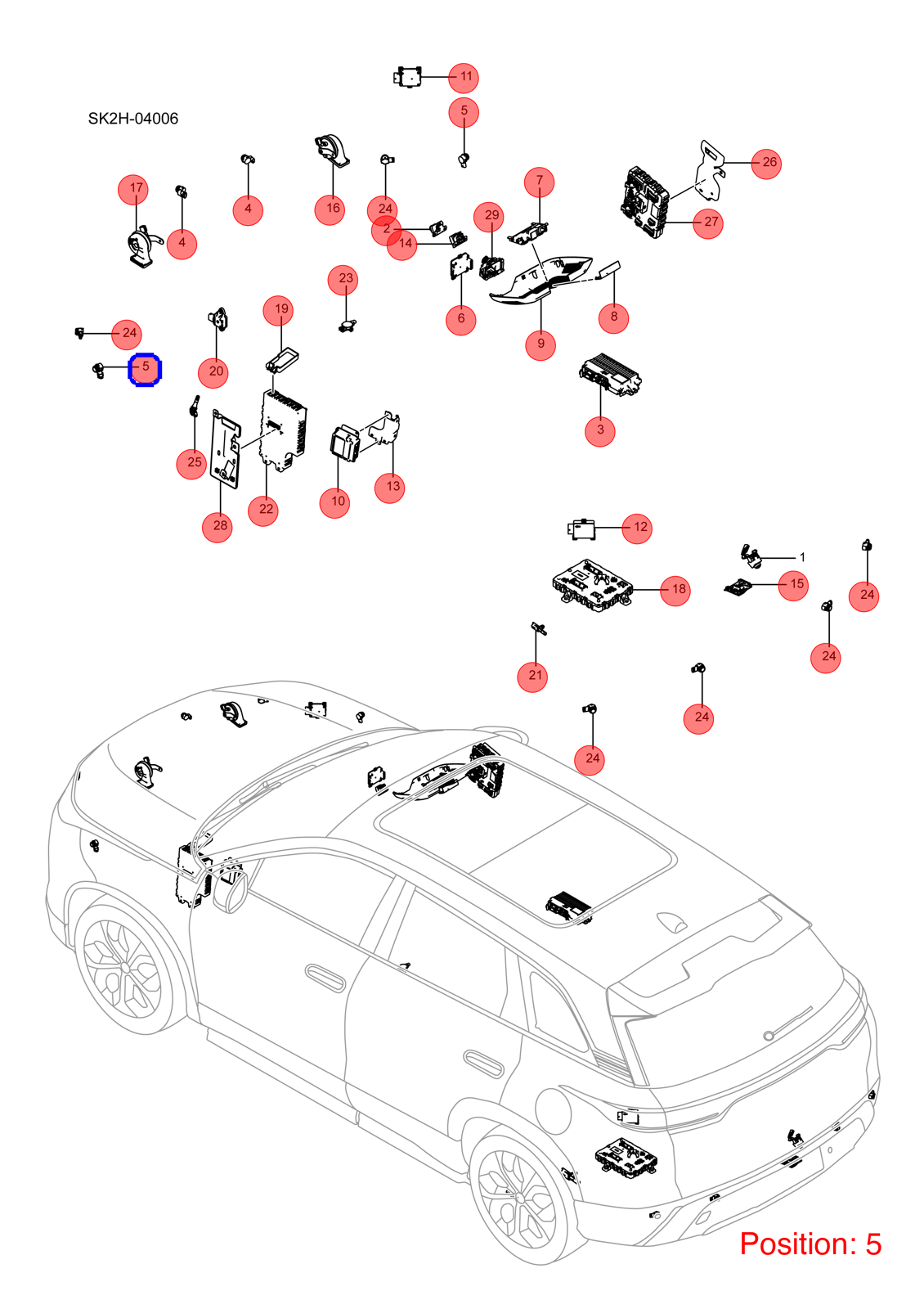 BYD Parking Sensor OEM 1332850100 SK2H3603800 FOR Song 1332850100-BYD_OEM