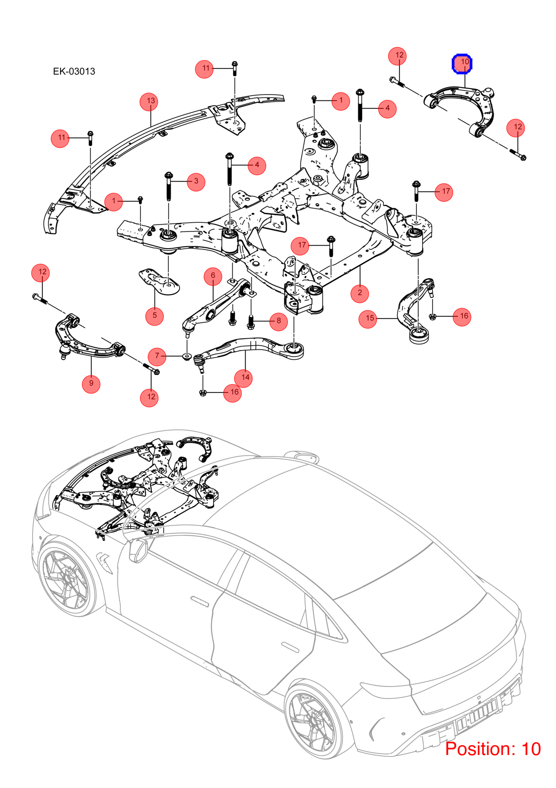 BYD Control arm OEM 1332994600 TA702904040AA FOR Seal 1332994600-BYD_OEM
