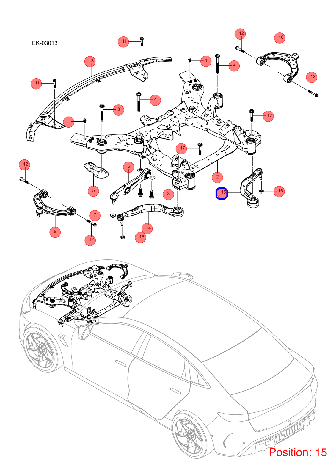 BYD Control arm OEM 1332998200 TA702904200AA FOR Seal 1332998200-BYD_OEM