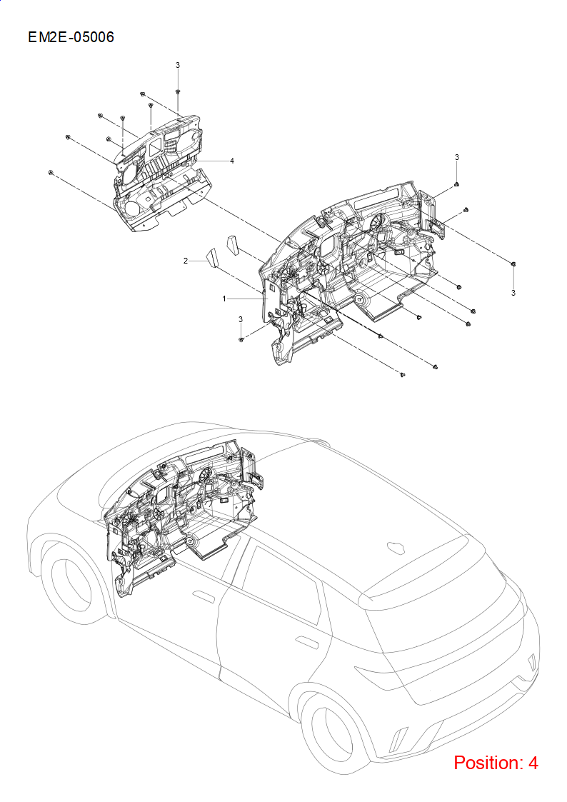 BYD Firewall insulation cotton OEM 1334633900 EM2E5310021A FOR Dolphin 1334633900-BYD_OEM