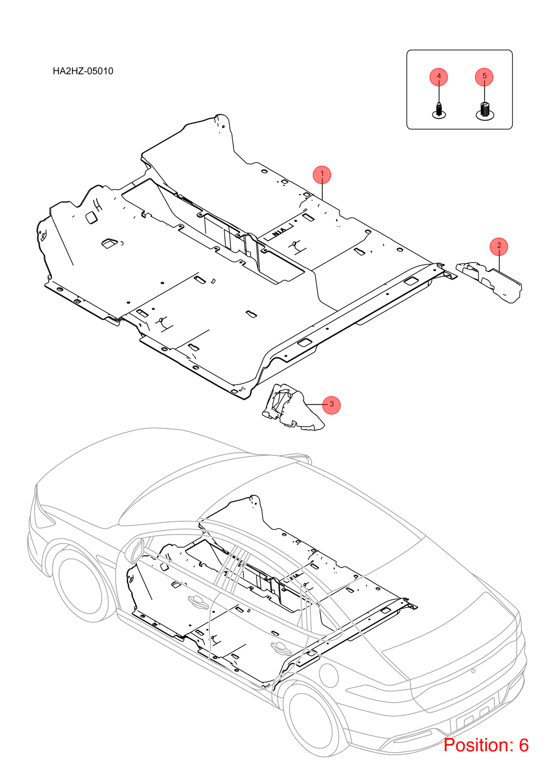 BYD Air conditioning duct OEM 1335114700 HA2HK8123120 FOR KING Chazor Seal5 Destroyer 1335114700-BYD_OEM