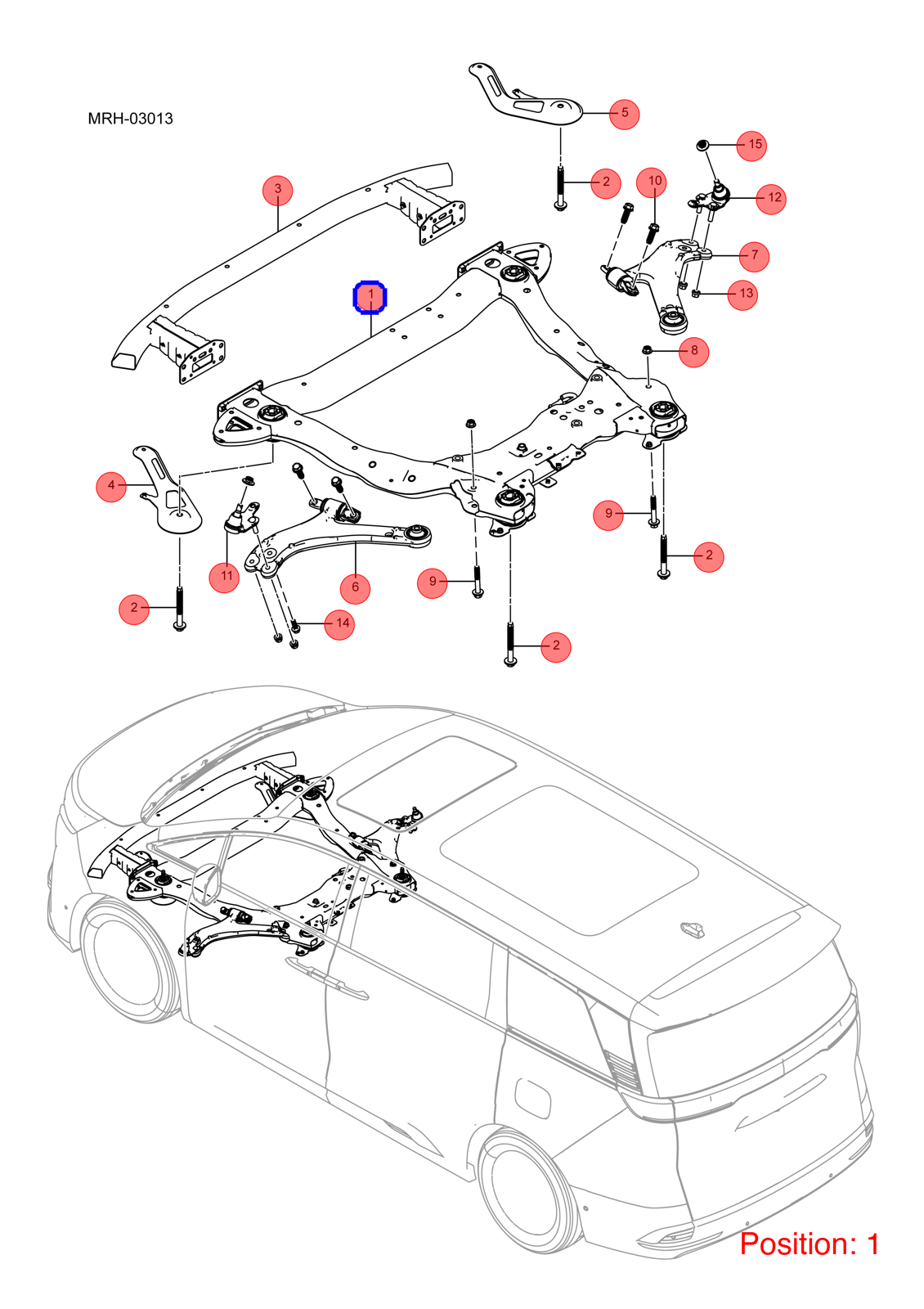 BYD Front axle OEM 1338684900 TA72810010 FOR DENZA 1338684900-BYD_OEM