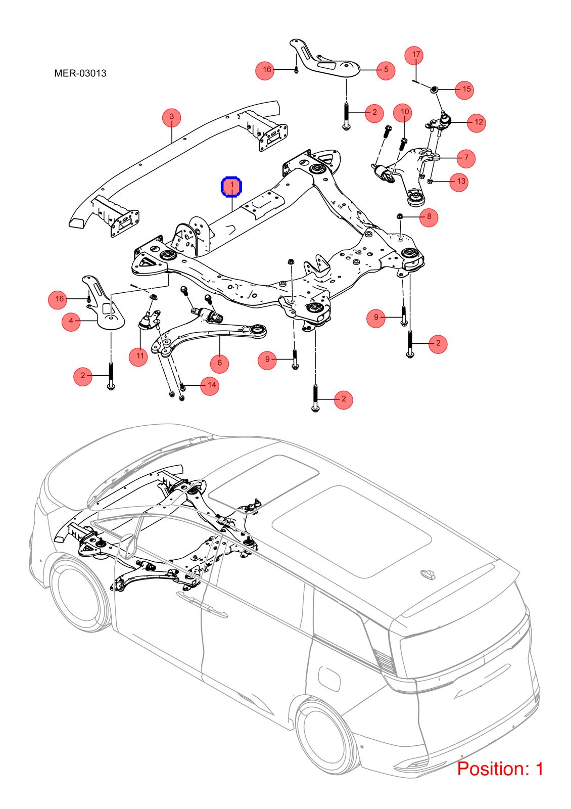 BYD Front axle OEM 1338689300 TA72810010A FOR DENZA 1338689300-BYD_OEM