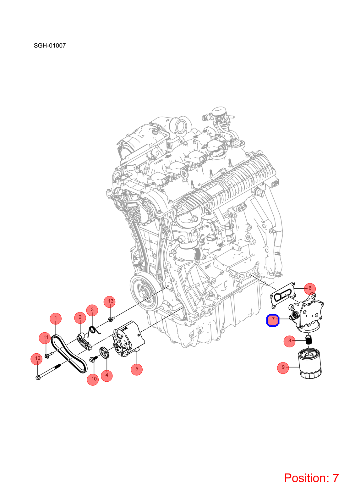 BYD Oil Filter Housing OEM 1340763000 487ZQD51017011 FOR YANGWANG 1340763000-BYD_OEM