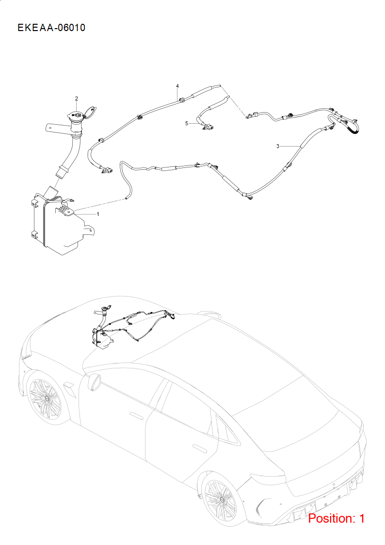 BYD Wiper reservoir OEM 1343113500 EKEA5207110 FOR Seal 1343113500-BYD_OEM