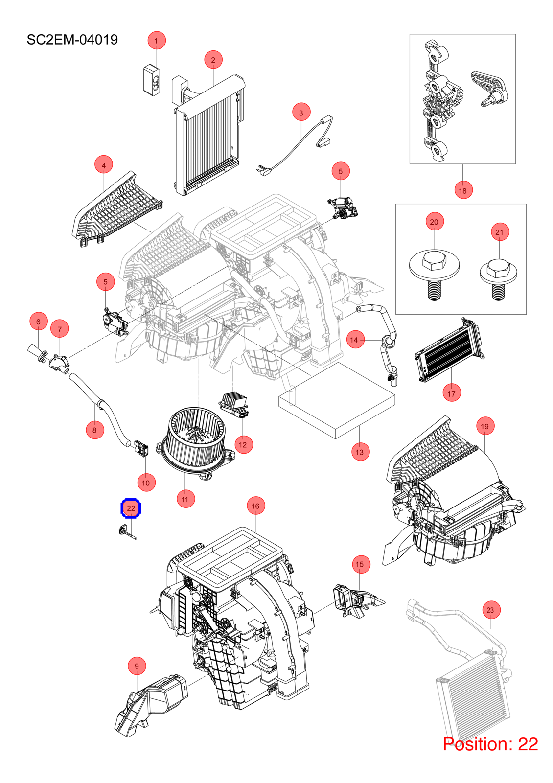 BYD Condenser OEM 1344490800 SC2EM8107500 FOR Atto3 Yuan 1344490800-BYD_OEM