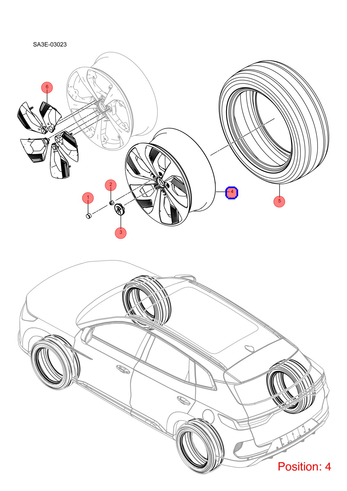 BYD Steel ring OEM 1352557300 SA3HK3101010 FOR Song 1352557300-BYD_OEM