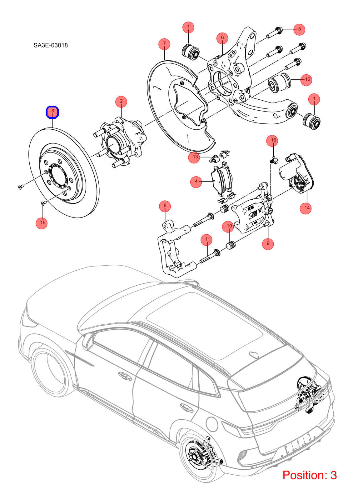 BYD Brake disc OEM 1354176000 SA3EA3502011 FOR Song 1354176000-BYD_OEM
