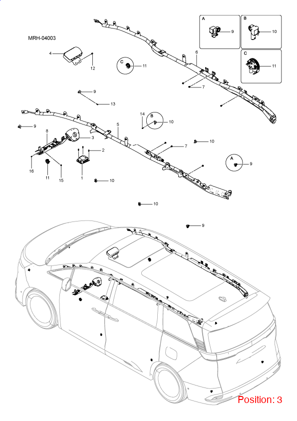 BYD Main airbag OEM 1362510900 MRHB5820100P00ZA9 FOR DENZA 1362510900-BYD_OEM