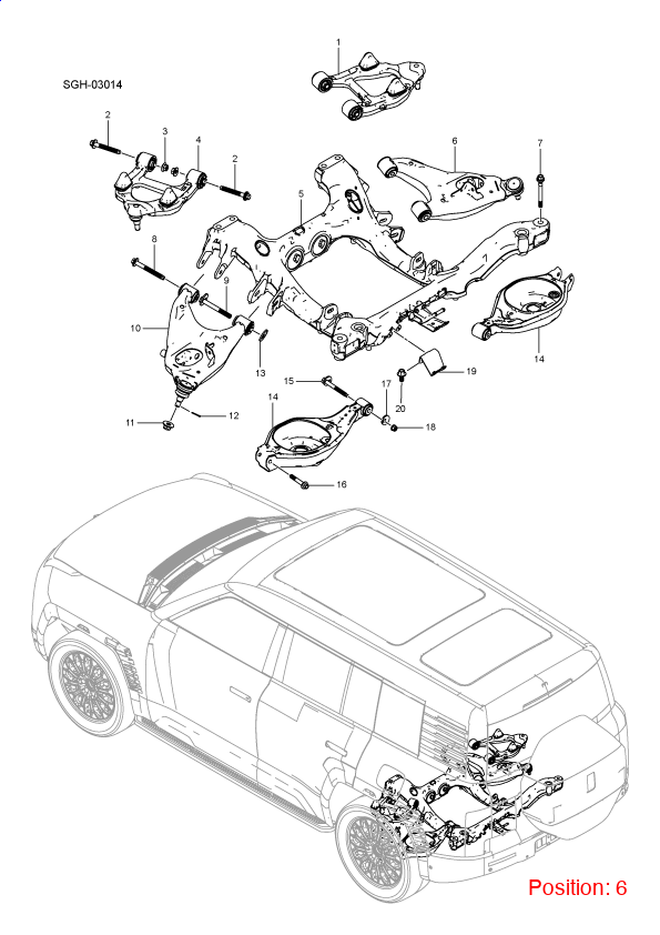 BYD Control arm OEM 1366821300 TA902914610AA FOR YANGWANG 1366821300-BYD_OEM