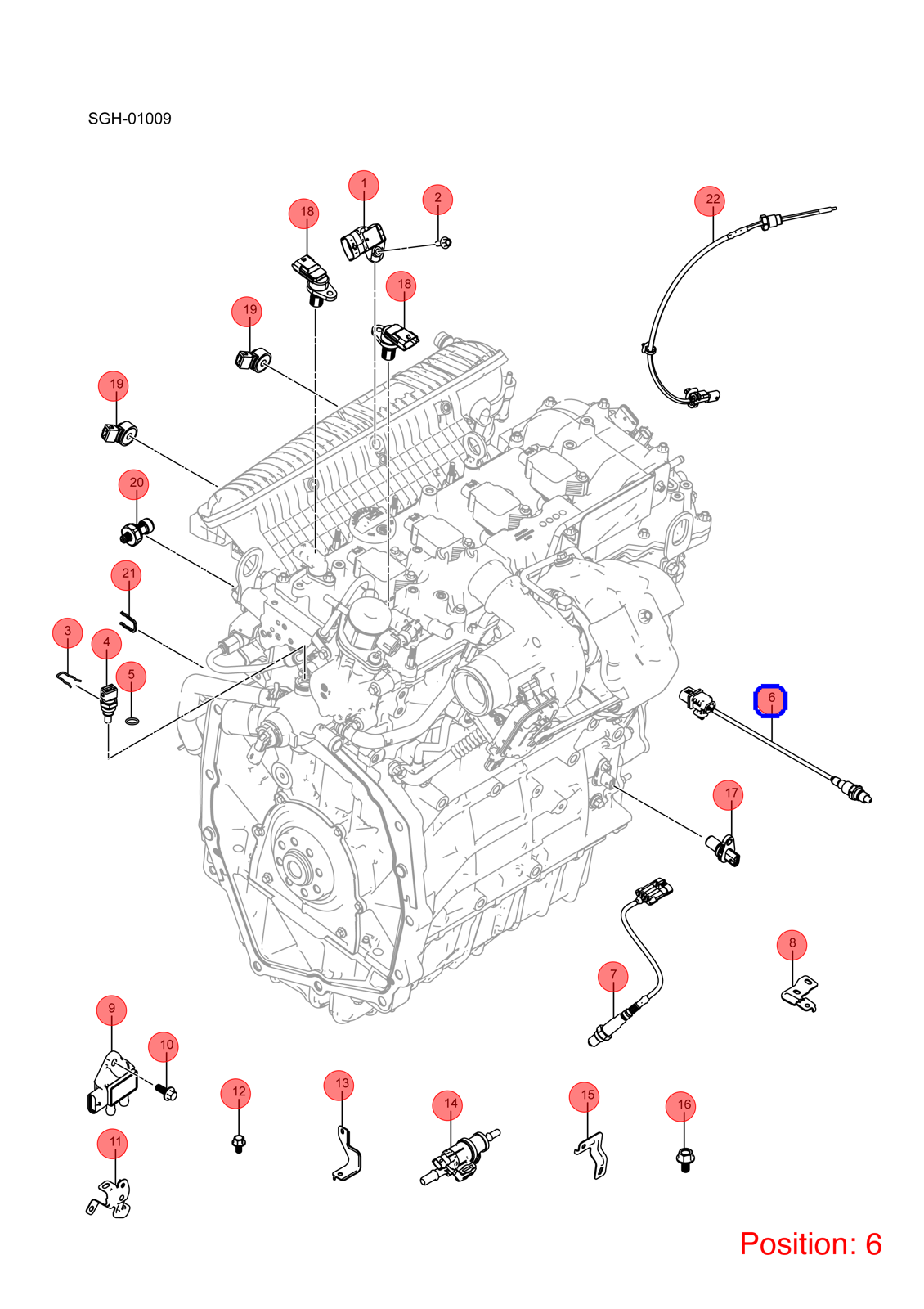 BYD Oxygen sensor OEM 1373021600 SA3HJU1211100 FOR Song YANGWANG 1373021600-BYD_OEM