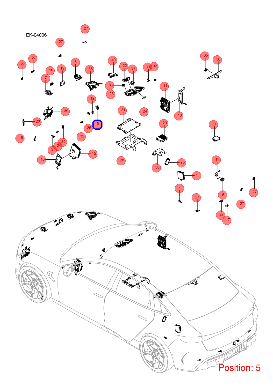 BYD Yaw rate sensor OEM 1378509000 ST3636050AD4 FOR Han Atto3 Yuan Qin Seal 1378509000-BYD_OEM