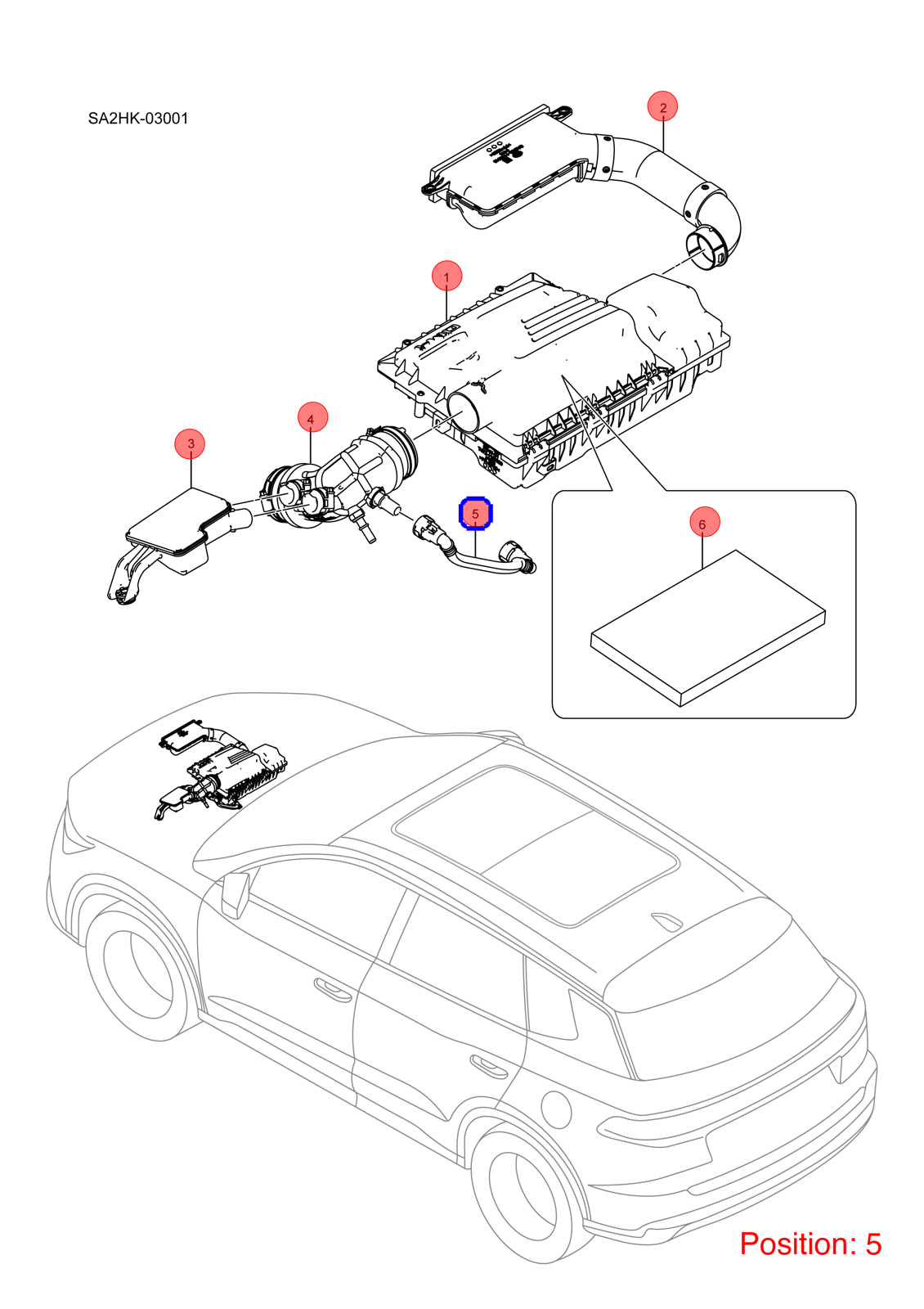 BYD Crankcase Vent Hose OEM 1386354200 T4721109500A FOR Qin Song KING Chazor Seal5 Destroyer 1386354200-BYD_OEM