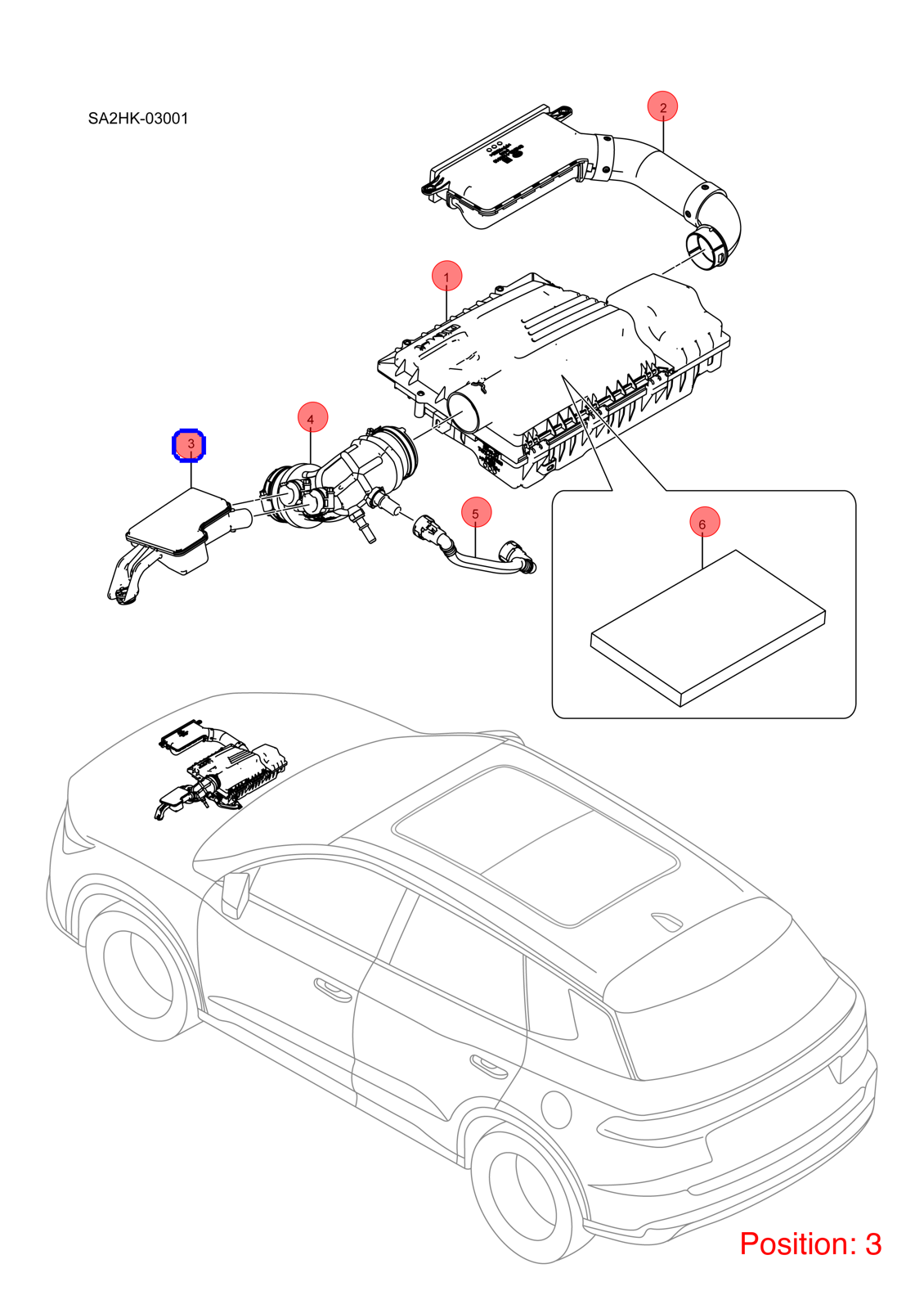 BYD Resonance box OEM 1386354300 T4721109050A FOR Qin Song KING Chazor Seal5 Destroyer 1386354300-BYD_OEM