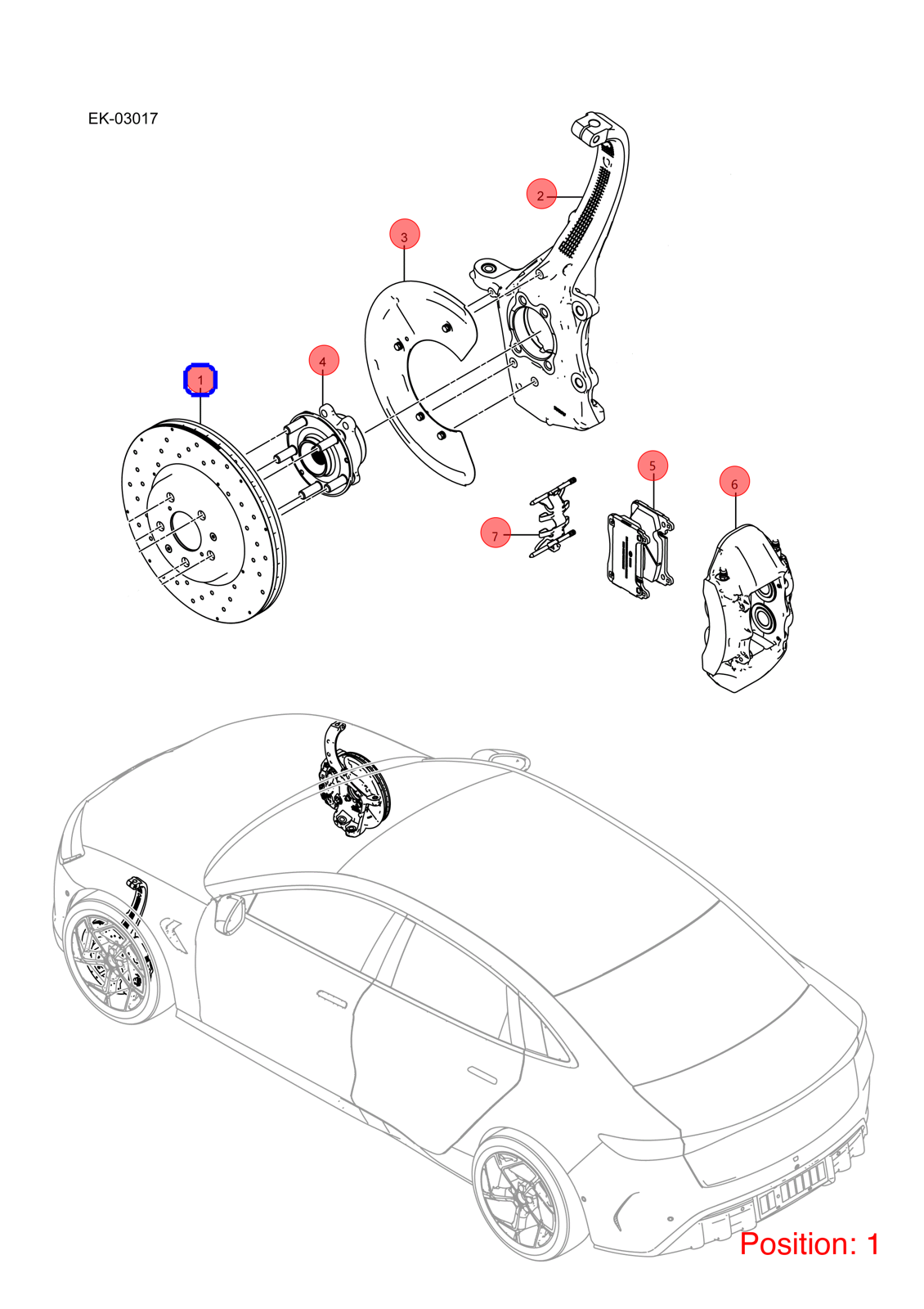 BYD Brake disc OEM 1393332000 EKEB3501111C FOR Seal 1393332000-BYD_OEM