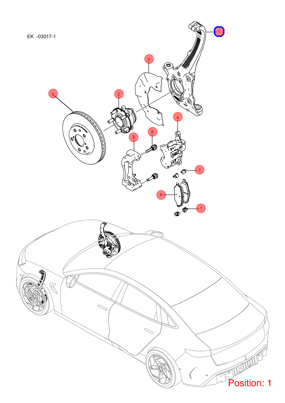 BYD Steering Knuckle OEM 1393593800 EKEA2304020S FOR Seal 1393593800-BYD_OEM
