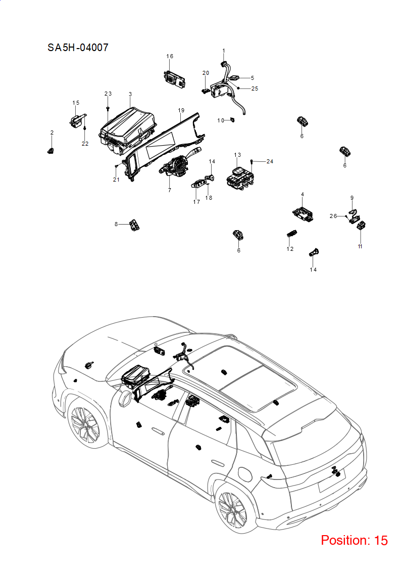 BYD Engine sound simulator OEM 1411312100 EKE3778020HW FOR Seal 1411312100-BYD_OEM