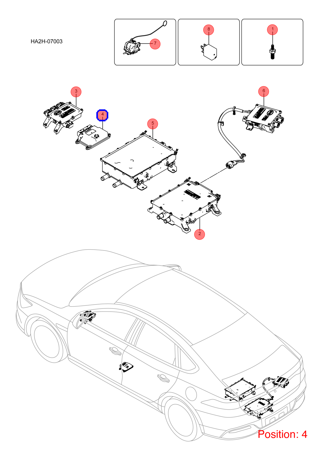 BYD Body Control Module OEM 1414214800 HA2HF2108090ME3 FOR Qin 1414214800-BYD_OEM
