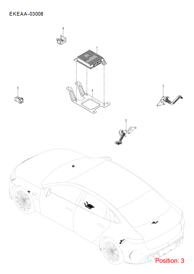 BYD Ride Height Sensor OEM 1423918400 UFEC3631500A FOR Seal 1423918400-BYD_OEM