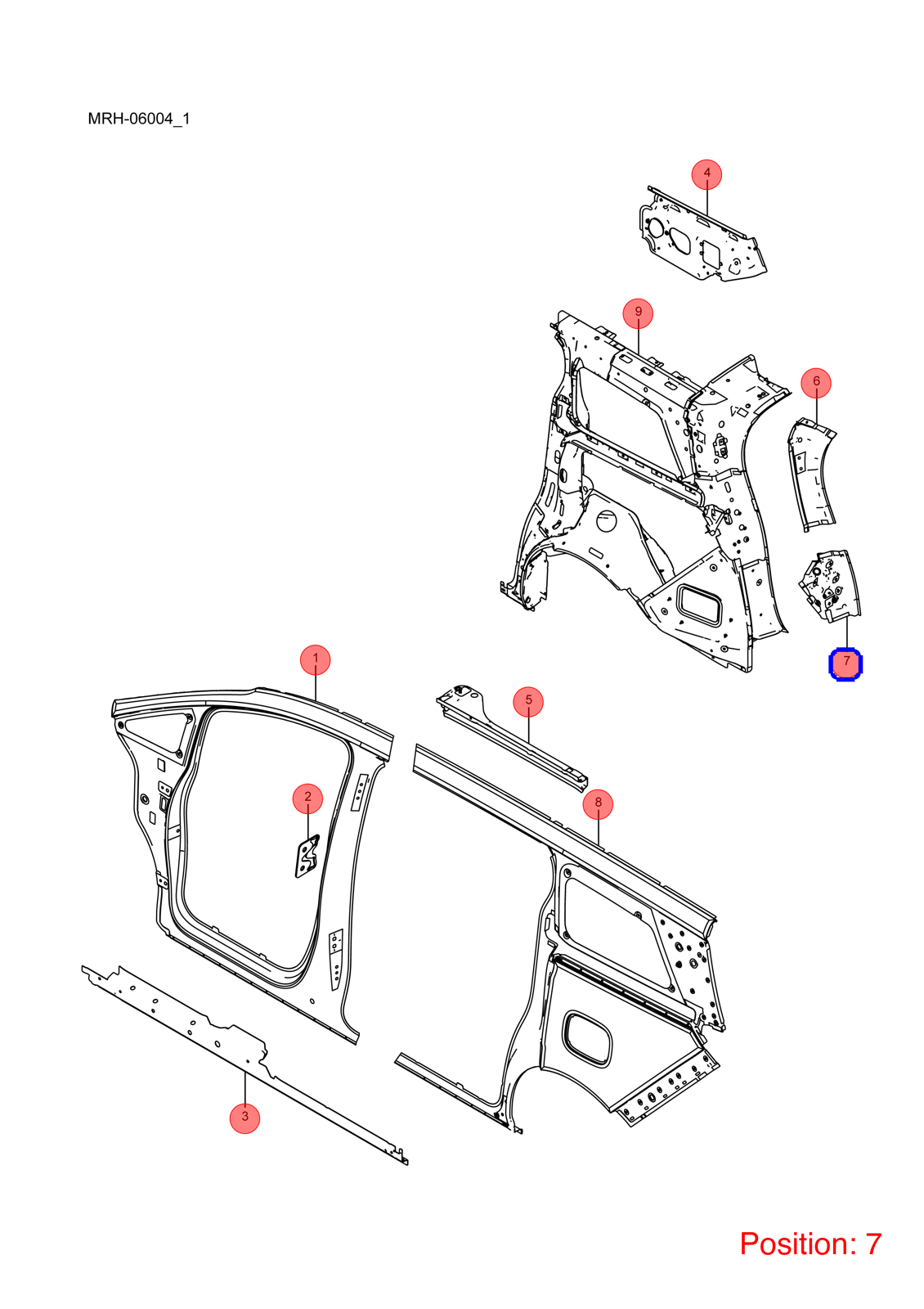 BYD Rear taillight sand plate OEM 1426335700 DAEA540124977 FOR D1 1426335700-BYD_OEM