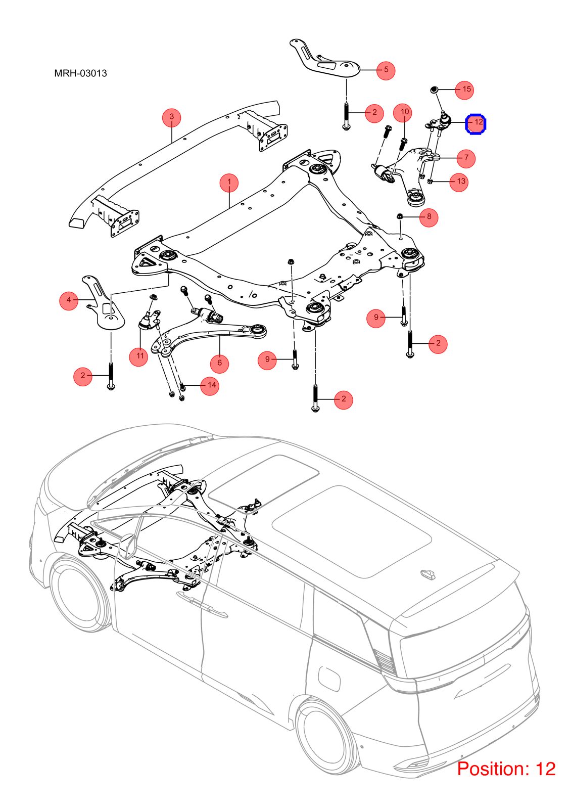 BYD Control arm ball joint OEM 1430238200 ST2904400TS FOR DENZA 1430238200-BYD_OEM