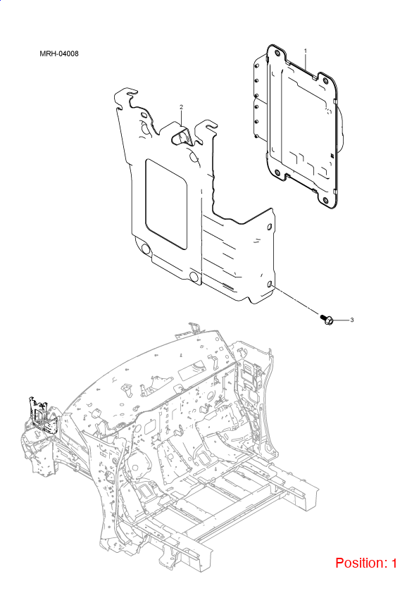 BYD Engine computer OEM 1438197500 MRHB3610100AD1 FOR DENZA 1438197500-BYD_OEM