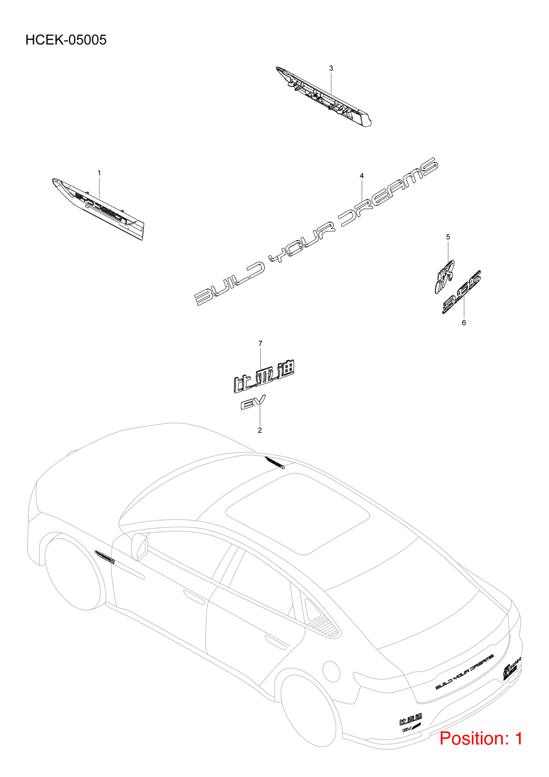 BYD Fender Trim OEM 1442509400 HCEF3921030A FOR Han 1442509400-BYD_OEM