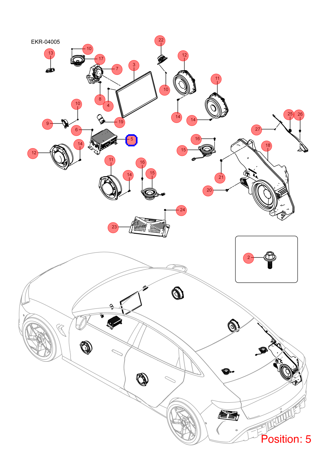 BYD Multimedia computer OEM 1448019200 EKEN7924200AVD1 FOR Seal 1448019200-BYD_OEM