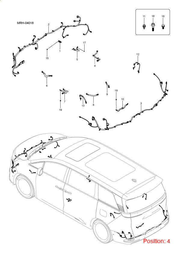 BYD Negative wire OEM 1450957000 MRHB4002911AZ FOR DENZA 1450957000-BYD_OEM