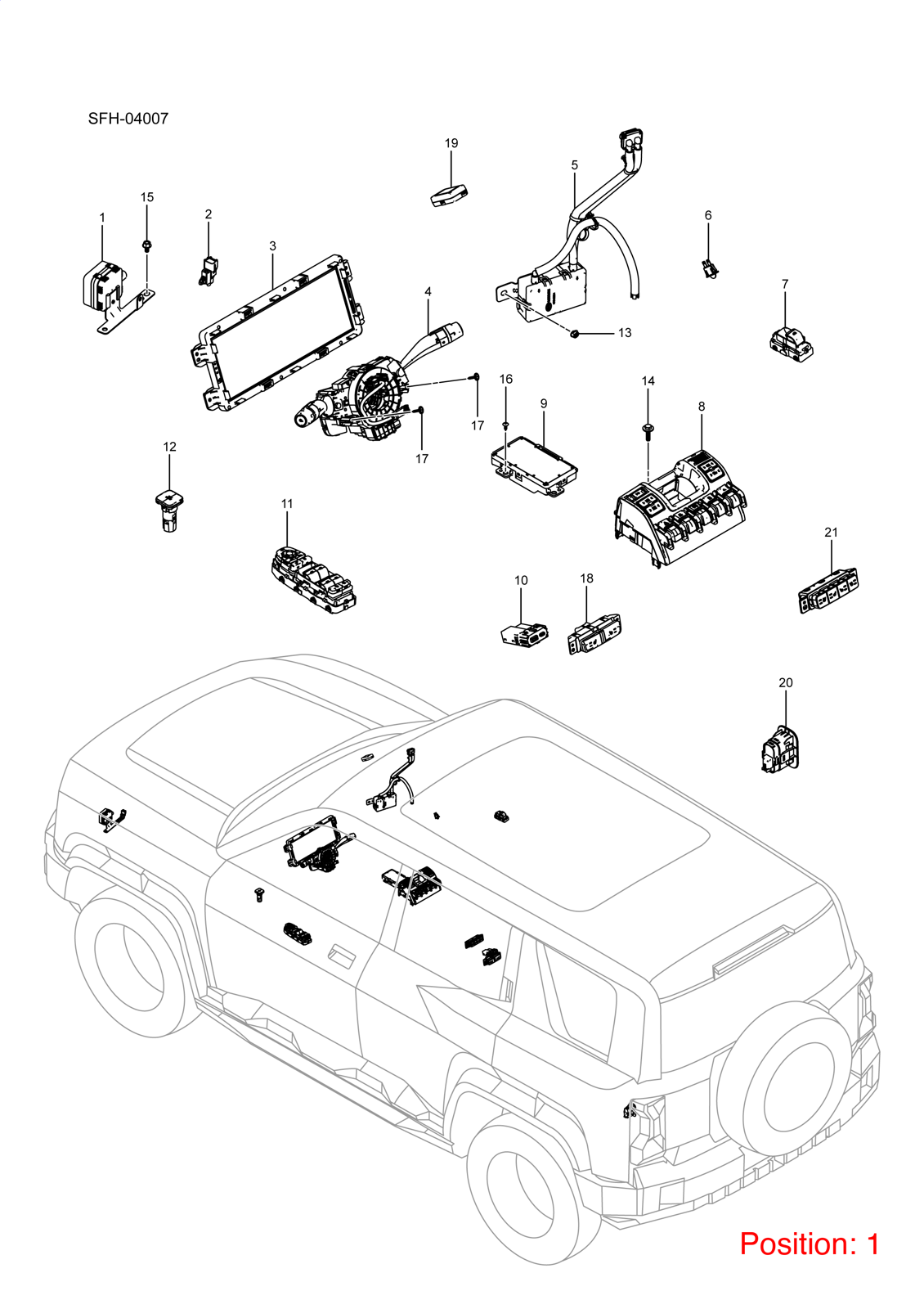 BYD Engine sound simulator OEM 1453751000 EKEA3778020GX FOR Seal 1453751000-BYD_OEM