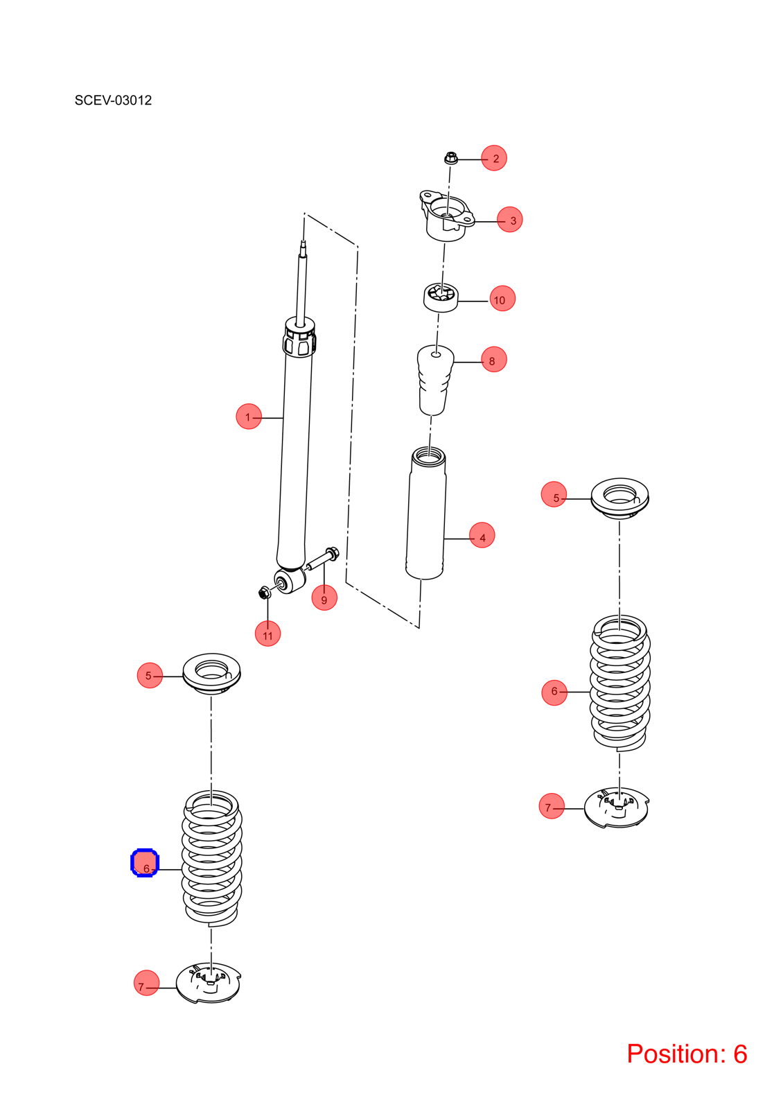 BYD Shock absorber spring OEM 1459336700 SCEU2911111 FOR Atto3 Yuan 1459336700-BYD_OEM