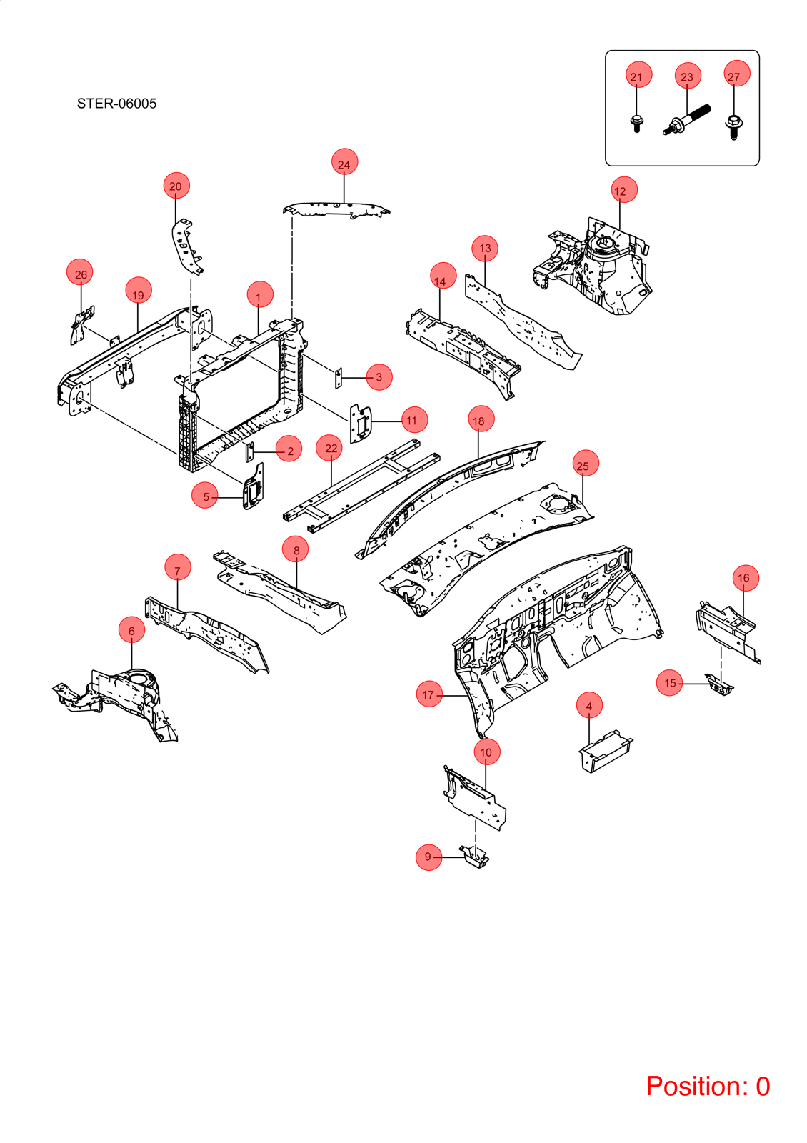BYD Longitudinal beam bracket OEM 1459344800 STE530141977 FOR Tang 1459344800-BYD_OEM