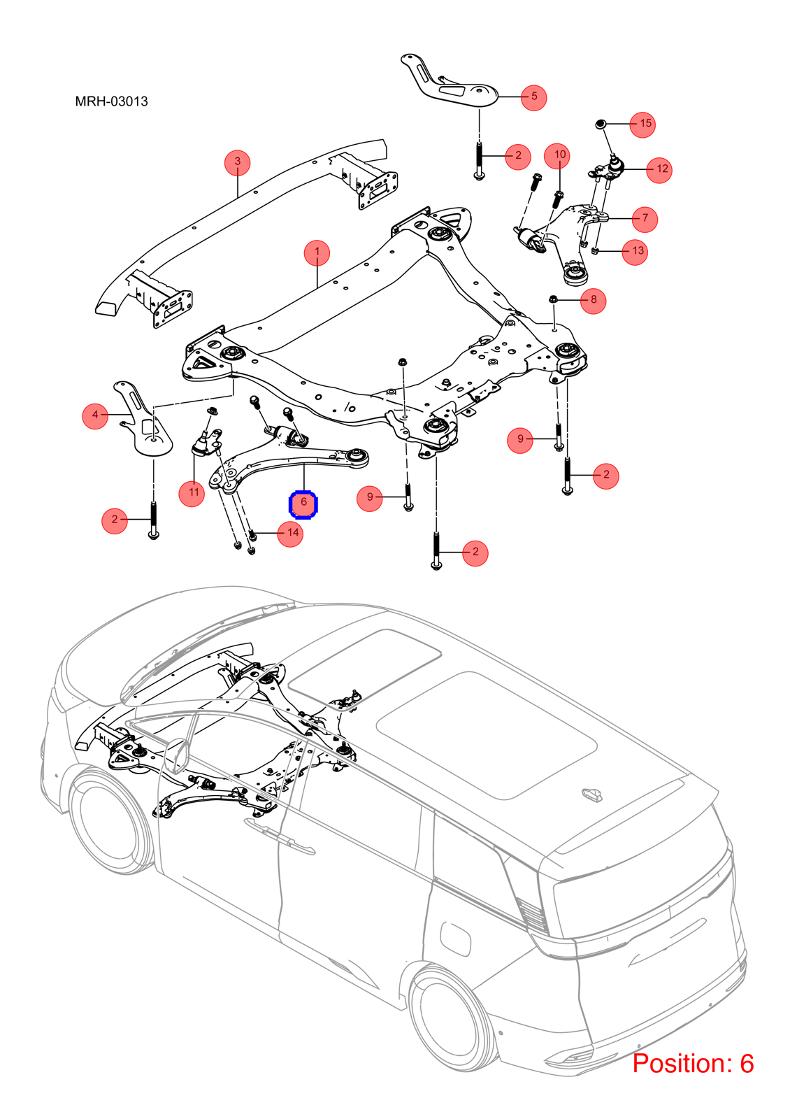 BYD Control arm OEM 1476156900 TA72904010A FOR DENZA 1476156900-BYD_OEM