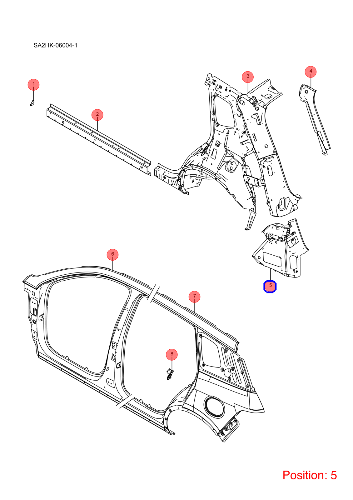 BYD Rear taillight sand plate OEM 1478006300 SLHA540124970 FOR Song 1478006300-BYD_OEM